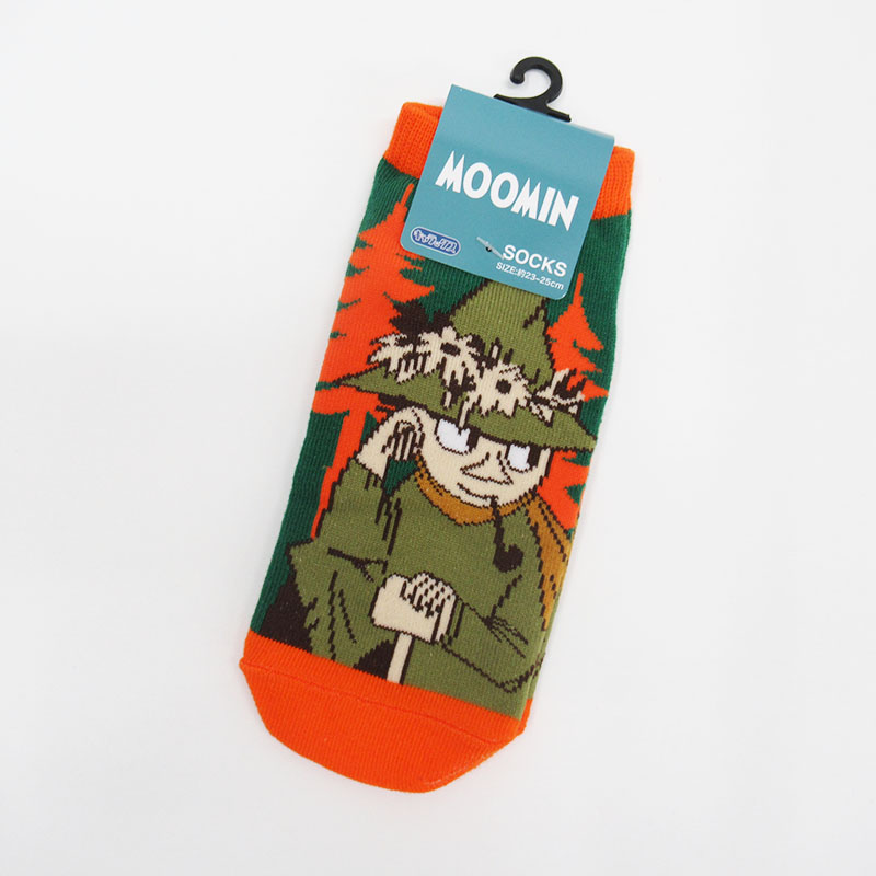 MOOMIN キャラックス 靴下/スナフキンGR
